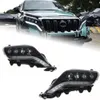 Auto Styling Hoofd Lamp voor Toyota Prado LC150 20 13-20 17 Koplampen Alle LED Angel Eye Bi xenon Beam Verlichting Montage