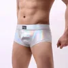 Onderbroeken Heren Elastisch ondergoed Hoge elasticiteit Boxers Zacht Ademend Heren Met U-zakje Comfortabele lage taille Voor A