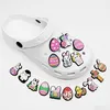 Accessori per cartoni animati Ragazze Coniglietto pasquale Charms Ricordi d'infanzia all'ingrosso Regalo divertente Scarpa Decorazione in PVC Fibbia Gomma morbida Zoccolo Dr Dhxl3