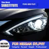 Nissan Sylphy LED 헤드 라이트 어셈블리의 전면 램프 16-19 주간 주행 조명 스 트리머 턴 신호 자동차 액세서리