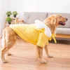 Vestuário para cães Grande Pijama Casual Home Wear Outono Inverno Quente Macio Flanela Bonito Cães Roupas para Grande Labrador Doberman Pet Coats