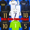 3xl 4xl 23 24 Version de joueur de fans Arda Guler Soccer Jerseys Vini Jr Kits Rodrygo Camisetas de Futbol Real Bellingham 2023 2024 Kids Football Shirt Top