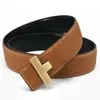 Ceinture de créateur Ceinture de marque célèbre pour hommes Ceinture en cuir de veau véritable de haute qualité Ceinture à boucle avec lettre en or et argent de la plus haute qualité, style classique largeur 38 mm