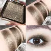 Punk Smoky Cool Eyeshadow Palette Pearly Bright Matte Glitter Eyeshadow Palette Lasting Black Makeup Eyeshadow Palette Beauty 240220