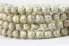 Halsband Bro968 Buddhist 108 Beige White Star Moon Bodhi Rosary 8mm Yoga Meditation Mala Halsband