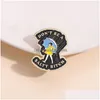 Cartoon Accessories Dont Be A Salty Badge Movie Film Quotes Cute Movies Games Hard Enamel Pins Collect Brooch Backpack Hat Bag Colla Dh1Ea