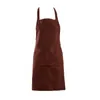 Grembiuli Grembiuli da cucina da donna Cuoco domestico Abbigliamento da forno con tasche Pettorina impermeabile per adulti Grembiule