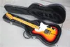 Hot Quilted Maple Fingerboard Tuff Dog Sunburst Electric Guitar With Hard Case