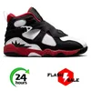 2024 chaussures de basket-ball 8 casa jaune noir hiverné Jumpman blanc Aqua Outdoor 8s femmes hommes baskets baskets de sport