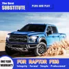 Front Lamp For Ford F150 Raptor LED Headlight 15-20 Daytime Running Light Turn Signal High Beam Angel Eye Projector Headlights