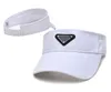 Designer Visir Mens Baseball Cap justerbara lyxbrev hattar med breda mössor för kvinnor Unisex Lovers Sports Running Climbing