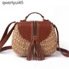 Shoulder Bags 2020 Famous Designer Ladies Woven Kniing Messenger Crossbody Bags New Summer Boemian Women Tassel Straw Beac Soulder BagH24220