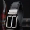 Bälten Luxury Mens Belt Designer Belt Knight Print Coachs Design 105-125cm Zinklegering Buckle Mens Belt Fashion Versatile Style Double-Sided 812