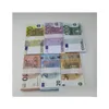 Andra festliga festleveranser Movie Money Banknote 5 10 20 50 Dollar Euro REALISTIC Toy Bar Props Copy Valuta Faux-Billets 100 P DHZU2