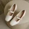 Kleidschuhe Zoci Pumps Beige High Heels 2024 Sandalen Damen Flacher Mund Quadratische Zehe Mary Jane Mode 12 cm Neueste afrikanische S