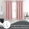 Shower Curtains 20PCS Magnetic Curtain Weights Drapery Magnet Bottom For Tablecloth White