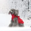 Vêtements de chien hiver petits manteaux manteau polaire veste imperméable animal chaud gilet harnais chiot