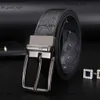 Belts Luxury Mens Belt Designer Belt Knight Print Coachs Design 105-125cm Zinc Alloy Buckle Mens Belt Fashion Versatile Style Double-sided 112