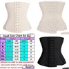 Shapers pour femmes Gros-Lady Sport Taille Ventre Ceinture Verre Entraîneur Body Shaper Pour Dames Underbust Contrôle Corset Fajas Reductora Dhhfa