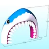 wholesale Custom Outdoor Activity Inflatable Shark Mouth Arch 6mWx4.8mmH (20x15ft) with blower Animal Archway For Ocean Event Advertising