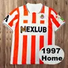 1996 2008 Maglia da calcio retrò Chivas Guadalajara R. RAMIREZ B. GALINDO R. MORALES O. BRAVO Maglia da calcio casalinga magliette da calcio retrò