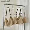 Shoulder Bags Woven Stiing Bag Womens Casual Soft Straw Soulder Bag Beac Ins Designer Luxury Bag Tote Bag Trend Sac A Mains FemmeH24220