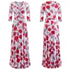 Dresses New Fashion Sexy Woman Dress Maternal Waistband Dresses with Loose Bandwidth Digital Printing Lady Clothing Women Casual Clothes