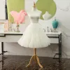 Pads Puffy Short Organza Skirts Halloween Women's Crinoline Bridal Petticoat for Wedding Dress Ladies Girl Underskirt Rockabilly Tutu