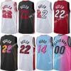 커스텀 지미 22 버틀러 저지 BAM 13 Adebayo Terry 2 Rozier III 타일러 Herro Nikola Jovic Duncan Kevin Love Martin Basketball Jerseys