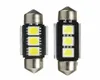 10x 36mm 39mm 3 LED SMD 5050 15W 60LMエラーカーインテリアフェストゥーンオートドームドアDC12Vホワイト6000K3204633