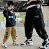 Trousers Kids Boys Cargo Pants Teens Tactical Children Big Pocket Baggy Students Casual Sweatpants 4 5 6 8 11 12 14 Y