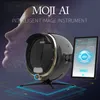Skönhetsutrustning Bitmoji Max AI Smart Skin Detector 8 Spectrum Digital Weading Scale Analys Machine Facial Scanner Analyzer 4D Visia Moji356