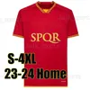 xxxl 4xl 23 24 Dybala Lukaku Soccer Jerseys 2023 Final Maglia Pellegrini Belotti Smalling Abraham Totti Football Shirt Sanches Spinazzola Men Kids Kids Sock