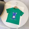 Magliette per bambini di lusso Logo Flower Bear Stampa ragazzi top Taglia 90-150 CM vestiti firmati per bambini ragazza Manica corta in cotone estivo per bambini T-shirt 24Feb20