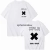 Men's T-Shirts Xplr Shirts Sam and Colby Chainlink Merch Heart Shaped Print Men Women Short SleeveH24220