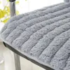 Almofada de inverno de pelúcia cadeira de mesa integrada S cobre cadeiras de escritório jardim varanda lounge sofá colchão