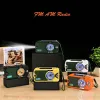 Radio Bluetooth Emergency Solar Power Hand Crank Dynamo Am/fm Radio Mp3 Music Player Tf Card Flashlight Sos Alarm Phone Charger