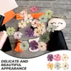 Decorative Flowers 100 Pcs Boho Decor Artificial Flower Mini Daisy Heads Faux Small For Crafts