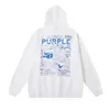 Sweats à capuche pour hommes Sweatshirts Purple Brand Sweat à capuche 24ss Hiver Nouveau Designer Sweat à capuche Hommes Pull de haute qualité Garder au chaud Sweat à capuche High Street Casual Sweat à capuche