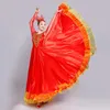 Сценическая одежда платье фламенко для женщин костюм для выступлений испанская коррида танцевальная юбка цыганские платья одежда для бальных танцев