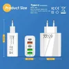 65W PD 3.1 Portable Travel US UK EU Chargers Adapters For Iphone Charger Fast Charging Adapter