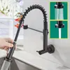 Kitchen Faucets Main Spring Brass Cold Water Faucet Vegetable Basin Sink Vertical Pool Wall Inlet Single Waterfaucet