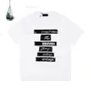 2024 Tees Mens Designers Camiseta Homem Mulheres Camisetas com Letras Imprimir Mangas Curtas Camisas de Verão Homens Soltos Tees Tamanho Asiático S-XXXL H2188