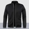 Men's Hoodies Trendy Breathable Men Autumn Plus Size Fitness Sweatshirt Coat Shrinkable Hem 3D Cutting Streetwear