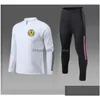 Herrspårssuits Scotland National Football Team Men039s Autumn and Winter Outdoor Training Suit Children Jogging Sport Soc7704646 Dhuey