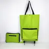 Shopping Bags Bag Large Capacity Oxford Cloth Food Organizer Tote Pouch Eco Folding Foldable Cart Tug Package