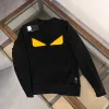 Erkek Tişört Tasarımcı Hoodie Erkek Hoodie Yuvarlak Boyun Uzun Kollu Hoodie Mektubu Baskı Gevşek Kazak Sweatshirt Erkek Monster Gözleri Hoodi