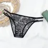 Calcinha feminina sexy leopardo malha biquíni cintas briefs mulheres roupa interior transparente ver através de tanga brasileira atrevida lingerie menina