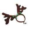 Dog Apparel Christmas Pet Headband Deer Horn Hat Costume Puppy Cat Cosplay Party Dress Up Product Supplies