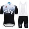 Men's T-shirts New Team Short Sleeve Cycling Suit Summer Road Bike Top Mens Suspenders 2krq